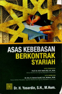 Asas Kebebasan  Berkontrak Syariah