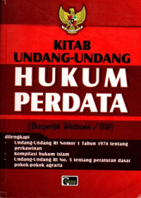 Kitab Undang - Undang Hukum Perdata