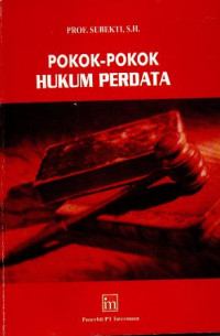 Pokok-Pokok Hukum Perdata