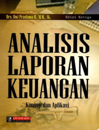 Analisis Laporan Keuangan Konsep Dan Aplikasi