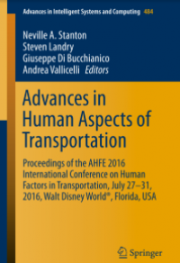 Advances in Human Aspects of Transportation