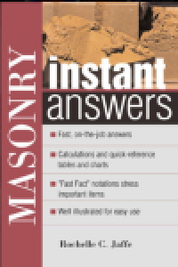 MASONRY INSTANT ANSWERS