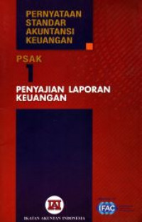 Pernyataan Standar Akuntansi Keuangan PSAK 1 Penyajian Laporan Keuangan