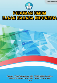 PEDOMAN UMUM EJAAN BAHASA INDONESIA