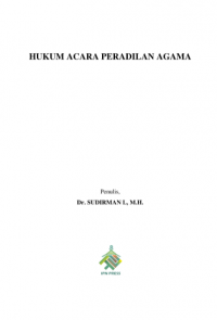 HUKUM ACARA PERADILAN AGAMA