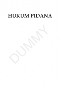 HUKUM PIDANA