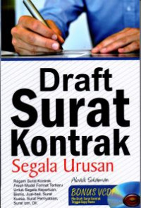 Draft Surat Kontrak Segala Urusan