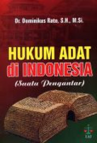 HUKUM ADAT DI INDONESIA