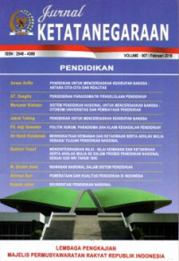 Jurnal Ketatanegraan