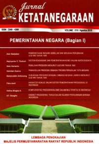 Jurnal Ketatanegaraan